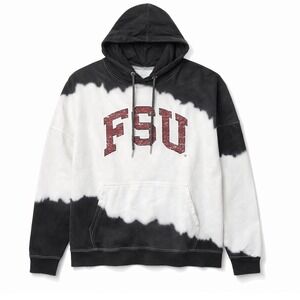 NWOT Gameday Couture FSU Florida State Women's Dip Dyed Hoodie Sweatshirt Large